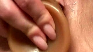 Julia Rides Dildo Intensely