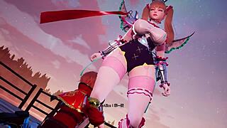 Under The Witch Alice Footjob