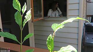 Nikki gets fucked from behind, oh yes!