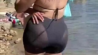 Big ass tease from a hot prostitute