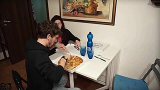 i ordered pizza but got two sausages in a threesome