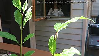 Nikki gets fucked from behind, oh yes!