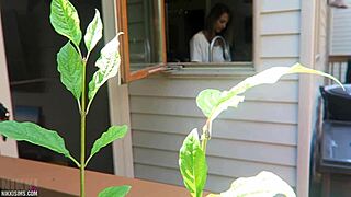 Nikki gets fucked from behind, oh yes!