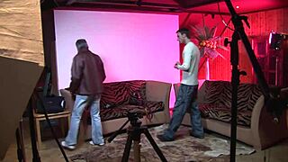 Brunette Mature Slut Fucks Foursome!