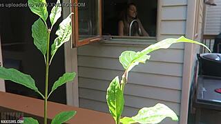 Nikki gets fucked from behind, oh yes!