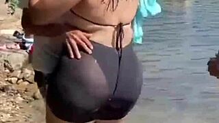 Big ass tease from a hot prostitute