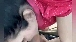 Milf Gabriella pulls his huge cock and swallows cum