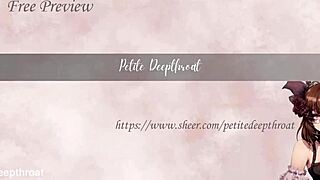 Hands and feet tied for sloppy throatfuck in two positions!