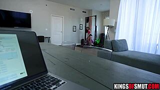 stretching my petite 18+ step sister's tight pussy during yoga workout