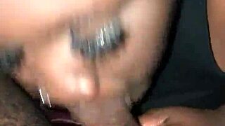 i give sloppy nasty head to that big cock