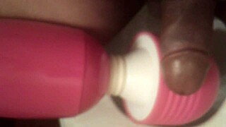 Jerking off with toys