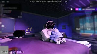 She felt so horny, so I gave her a rough doggystyle pounding with my big cock