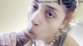 Magrinha opens ass and says fuck me, leading to intense anal action with big clit and monster cock.