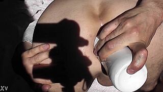 Opening my asshole for a wonderful gape