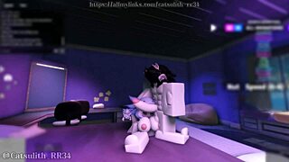 She felt so horny, so I gave her a rough doggystyle pounding with my big cock