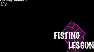 ray ray's anal fisting lesson with real orgasm 😍