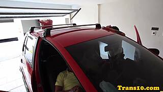 I love watching the bubblebutt tranny bounce her round booty