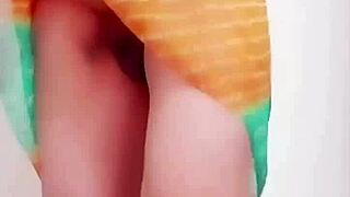 Hot Indian shemale dances naked in desi porno