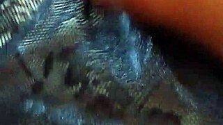 Slut flashes her pussy and slip