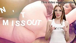 Emma Hix Ass Shared By Two Monster Cocks - Blacksonblondes