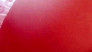 Slut flashes her pussy and slip