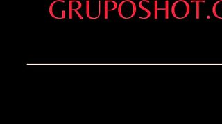 She Gets On All Fours For The Big Brazilian Cock