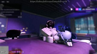 She felt so horny, so I gave her a rough doggystyle pounding with my big cock