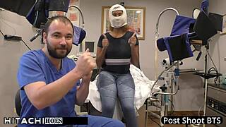 Freshman Taylor Ortega Receives Mandatory Hitachi Orgasm from Doctor in Tampa