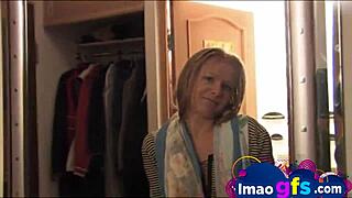 Young Blonde Naked Body Closeup Fingering