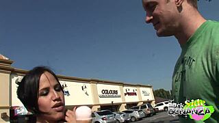 Regan Reese, that big tit slut, gets SLAM FUCKED by a beefcake stud