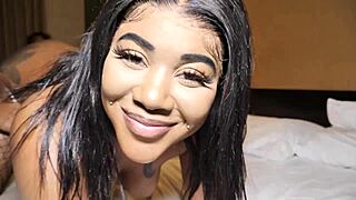 Tight Pussy Newbie Jordyn Winters Sucks and Fucks First Real BBC Handsomedevan in Hood Reality