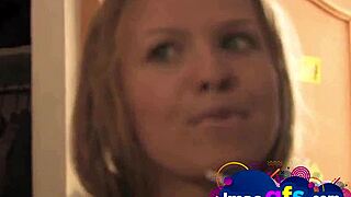 Young Blonde Naked Body Closeup Fingering