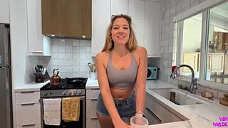 Cheating Rock Paper Scissors To Fuck Girlfriends Roommate - River Lynn