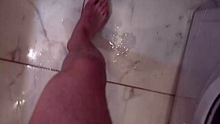 i sneaked into the bathroom while the babysitter showered for a quick blowjob