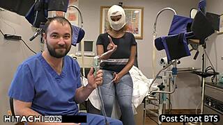 Freshman Taylor Ortega Receives Mandatory Hitachi Orgasm from Doctor in Tampa