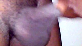 Ebony cock rides rough in homemade anal session