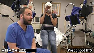 Freshman Taylor Ortega Receives Mandatory Hitachi Orgasm from Doctor in Tampa