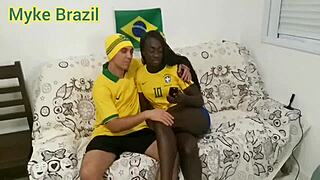 fernanda chocolate foe na casa do myke brazil acistir o jogo da copa e veja o resultado