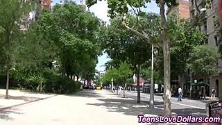 Pov amateur teen gets cummed in mouth outdoors! High definition reality blowjob action!