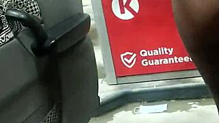 She PUTS ON a show for her CITY with her SHAVED PUSSY.