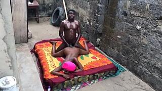 Outdoor make-up sex with anal assfucking featuring european pornstar