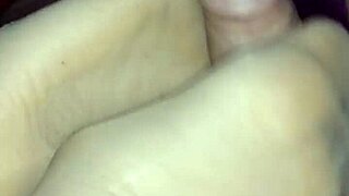 homemade footjob with sheer nylons!