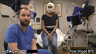 Freshman Taylor Ortega Receives Mandatory Hitachi Orgasm from Doctor in Tampa