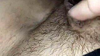 Pregnant Exhibitionist Flashes Black Slips Smelling of Pussy