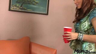 Mature Housewife Seduces College Student