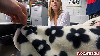 Anna Claire Clouds Gets Caught Deepthroating and Fucking in Mall Shop