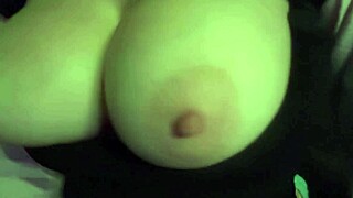 italian stepmom artemisia love shows big tits bouncing solo close up