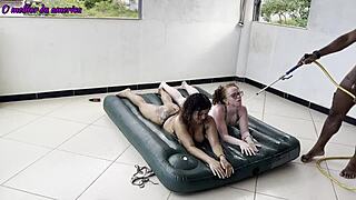 Boy Earns Whores' Hard Fuck 😈