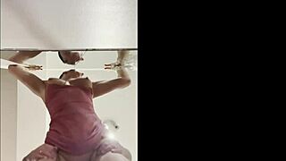 Coming home from the night club and punishing my brunette wife with rough sex after she danced with muscular friends