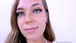 i, the hot brunette milf, beg the photographer for cum in the casting interview on the sofa